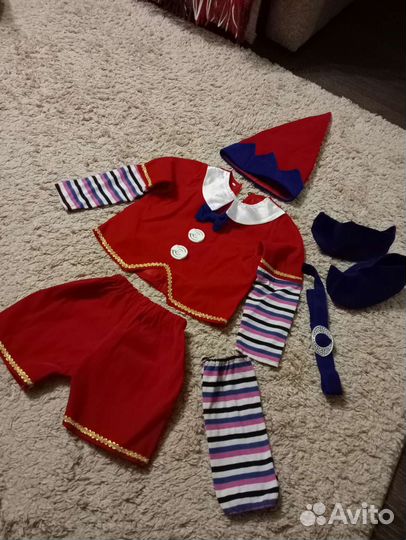 Новогодний костюм гномика