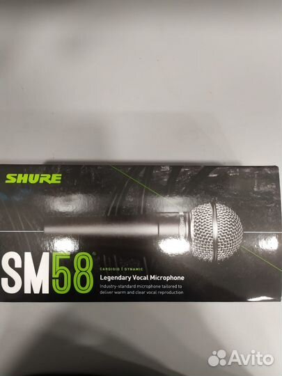 Динамический микрофон shure SM58-LC