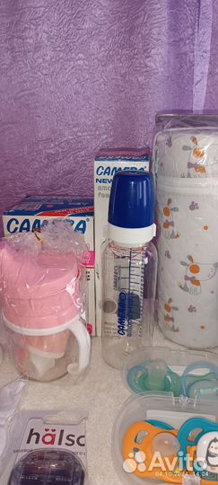 Бутылочки, соски, пустышки поильники пакетом