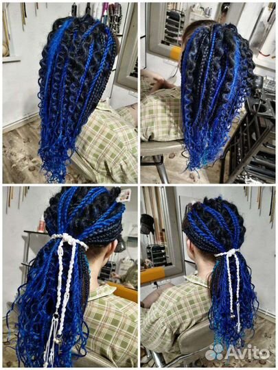 Афрокосы, афролоконы, брейды