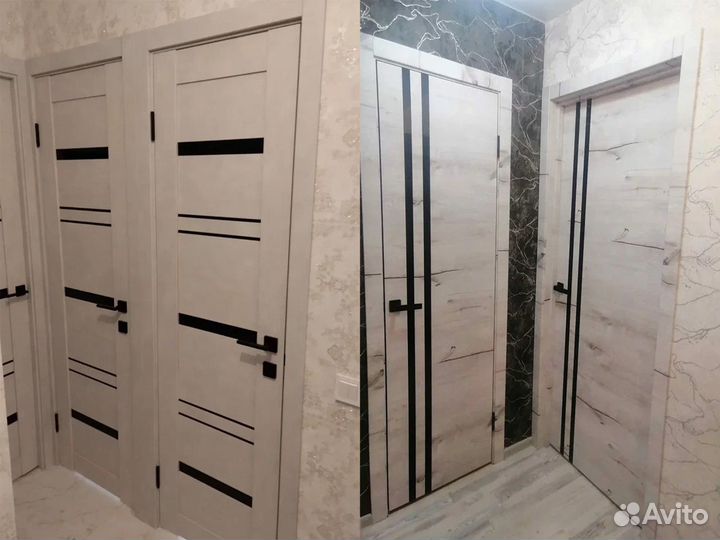 Двери межкомнатные с утановкой