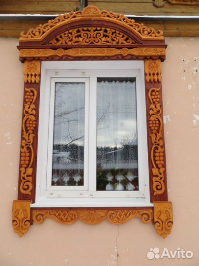 Резные объёмные наличники