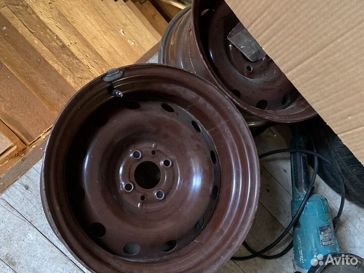 Диски R15 J 9. 4x98. Разварки жигулёвские R15