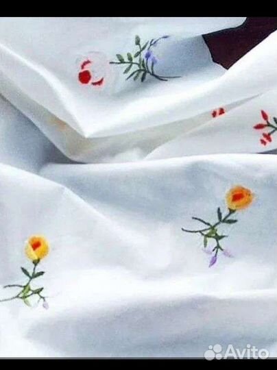 Скатерти с вышивкой на пасхальный стол