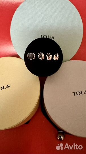 Пусеты серьги