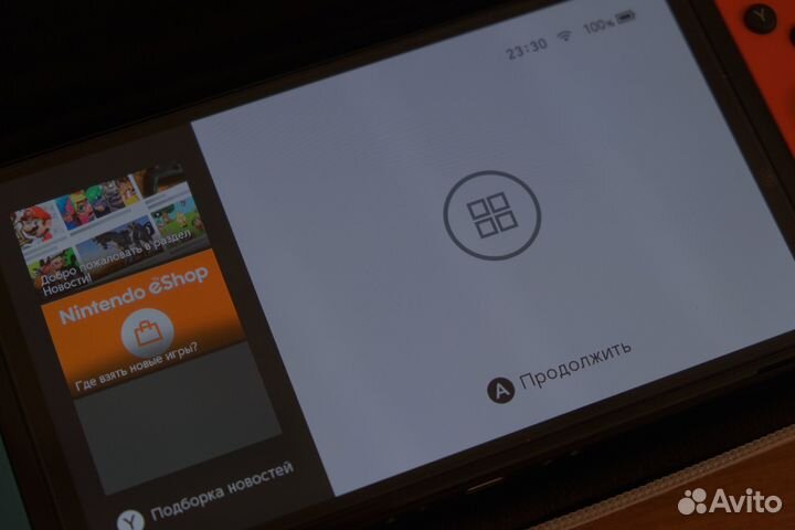 Прошитый Nintendo Switch Oled