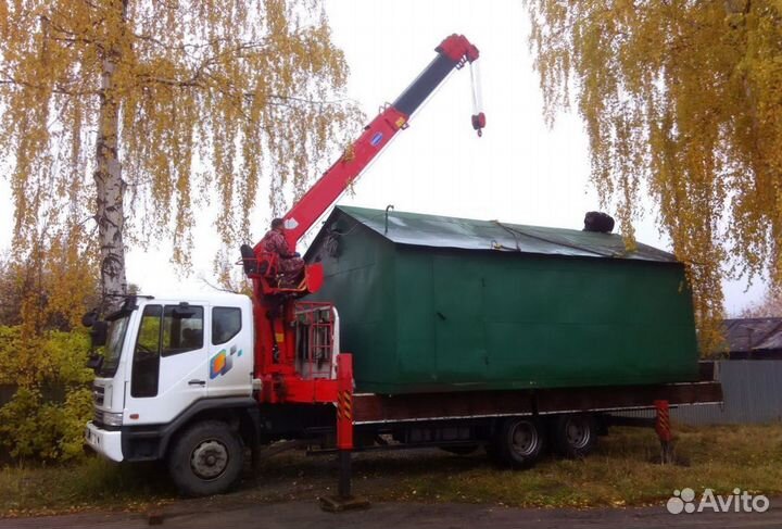 Перевозка гаражей. Заказать Самогруз