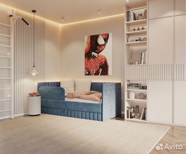 Мягкая кровать-диван Ричи и Ричи лайт