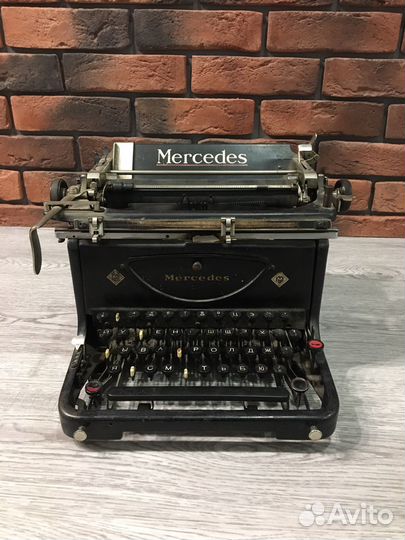 Печатная машинка mercedes