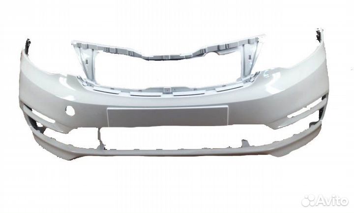 Бампер передний Kia Rio Киа Рио (2015-2017) в цвет