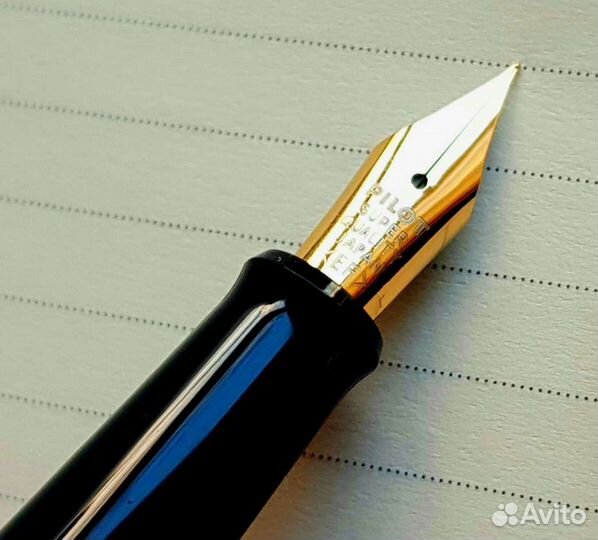 Перьевая ручка Pilot + чернила чёрные parker