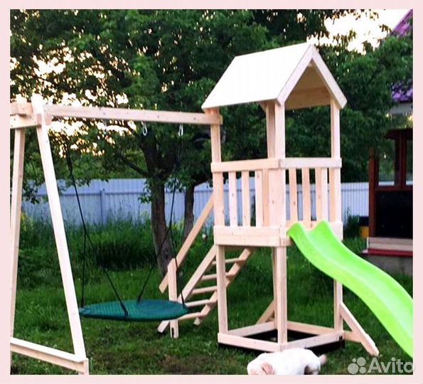 Детская площадка шлифована