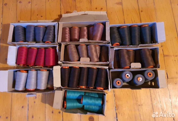 Нитки швейные - Belfil-S 30/ 80/ 120/ и Synton 10;