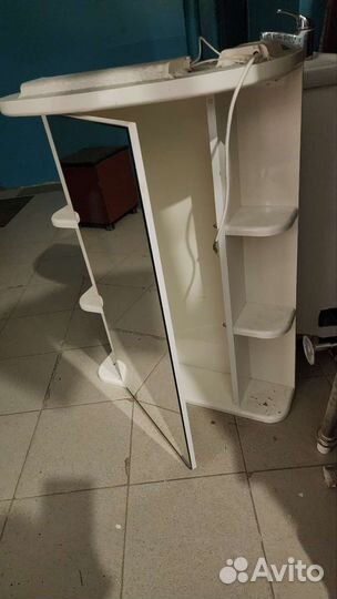 Тумба для ванной,раковина, шкаф зеркало