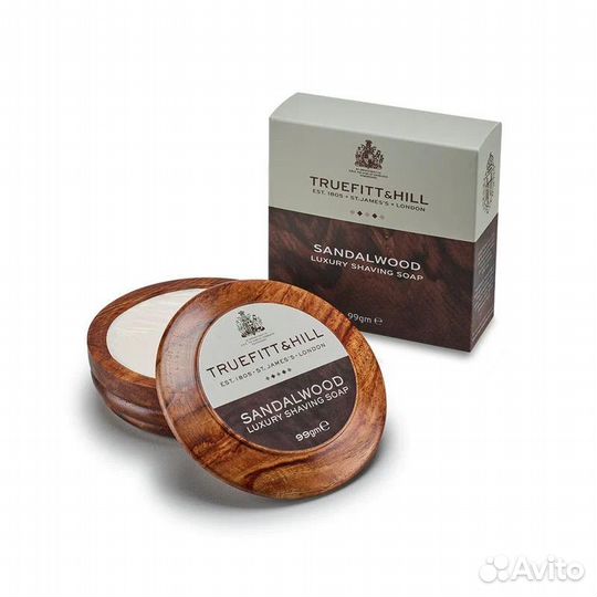 Мыло для бритья Truefitt & Hill Sandalwood в чаше