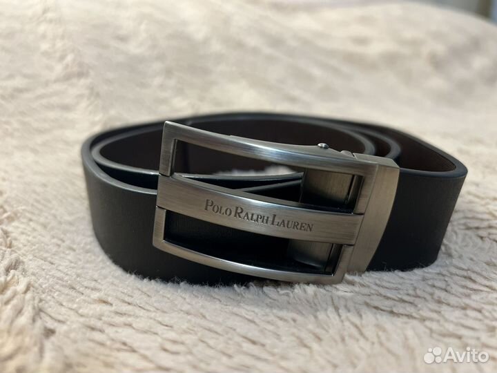 Мужской кожаный ремень Polo Ralph Lauren оригинал
