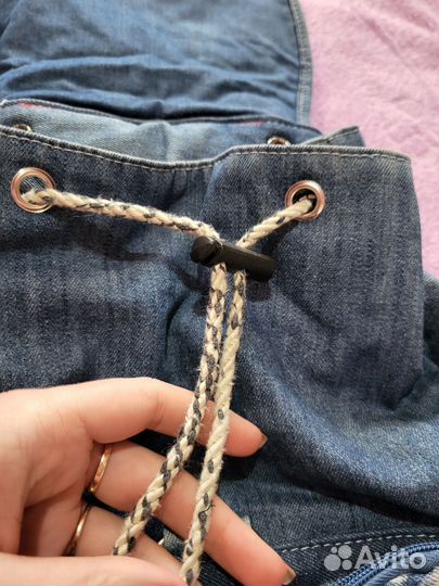 Рюкзак джинсовый