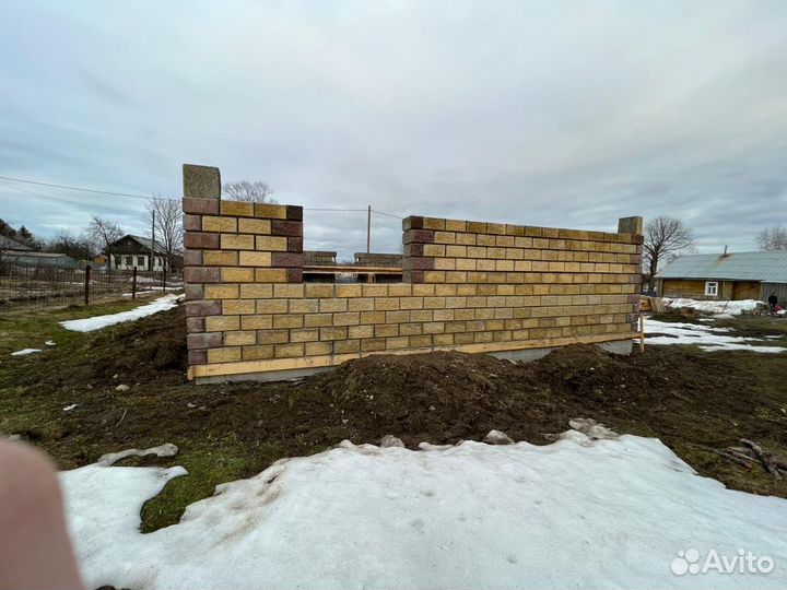 Арболитовые блоки без облицовки