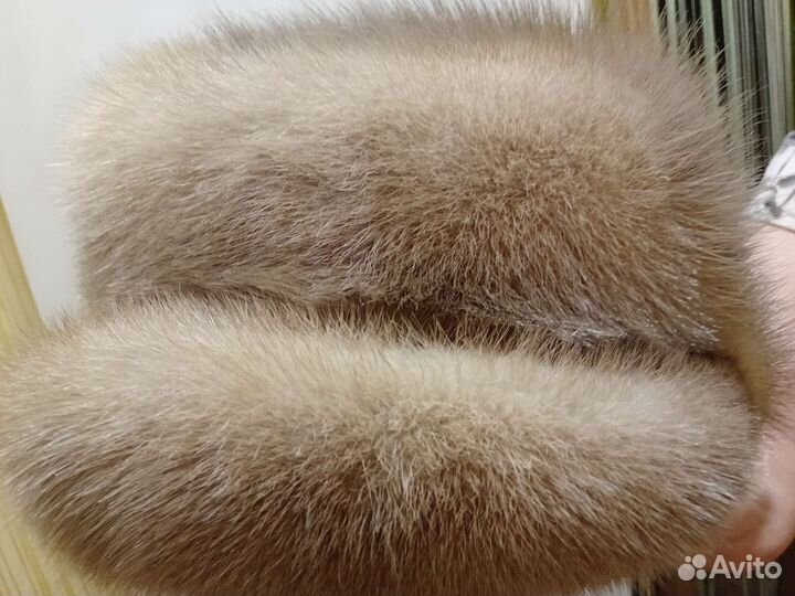 Шапка норковая женская
