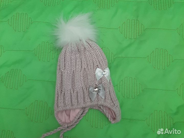 Шапка зимняя для девочки