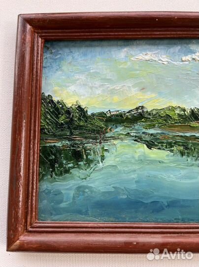 Картины маслом. Мастихин. Триптих. Пейзаж маслом