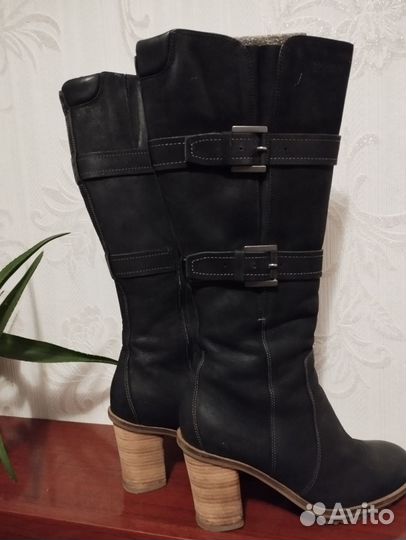Зимние женские сапоги 38 натуральная кожа
