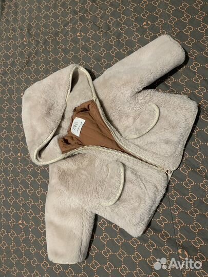 Шуба тедди zara оригинал