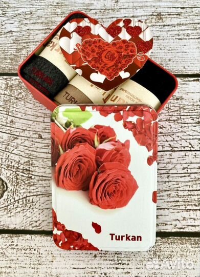 Носки женские Turkan в подарочной коробке р36-41
