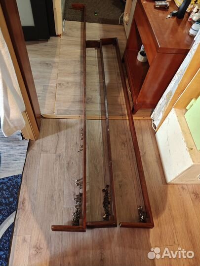 Карнизы для штор двухрядный настенный