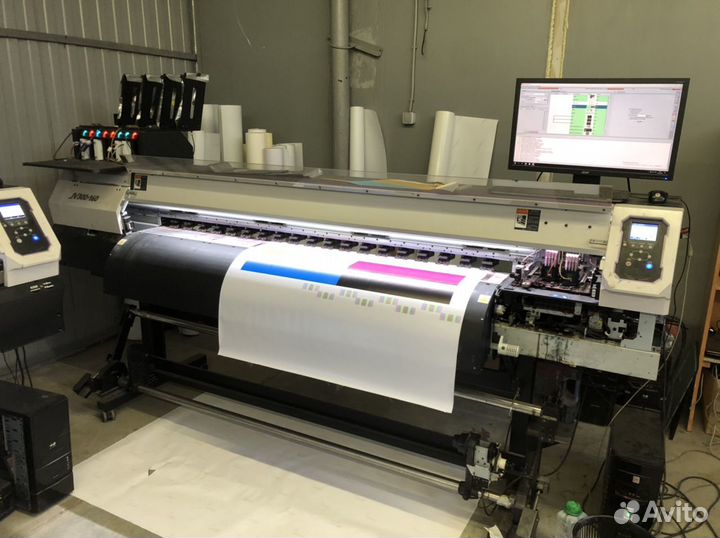 Сoльвeнтный плoттер Мimаki JV300-160