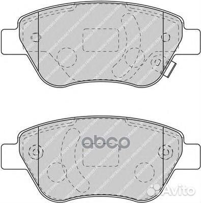 FDB1920 858 31FO827781 1605353 колодки дис
