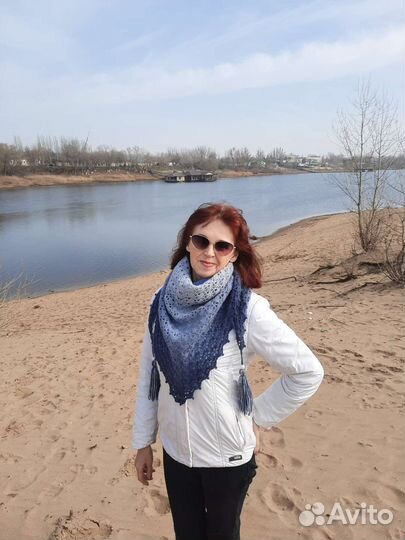 Шали ручной работы