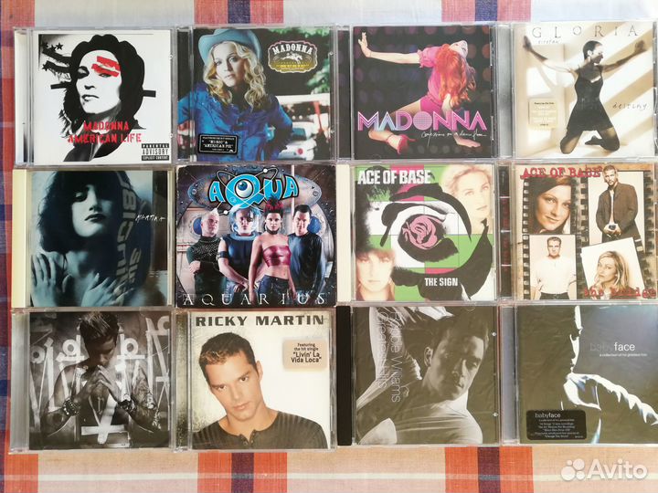Cd диски фирменные