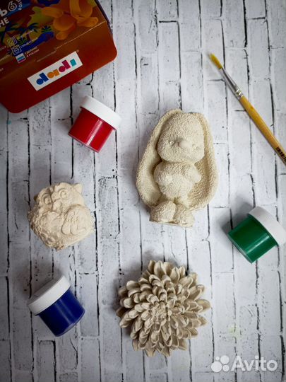 Гипсовая раскраска — антистресс