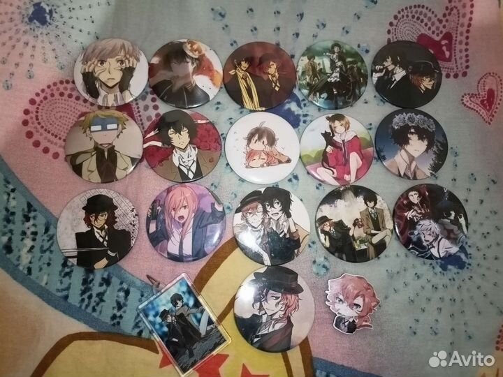 Значки с аниме