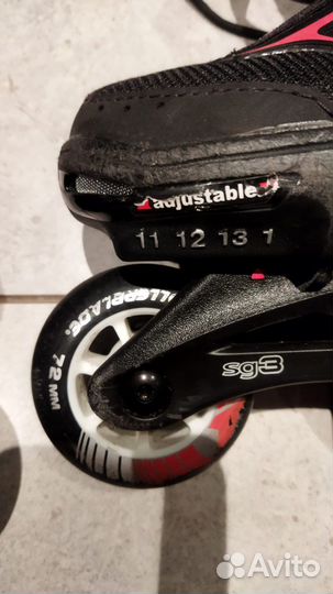 Ролики rollerblade детские