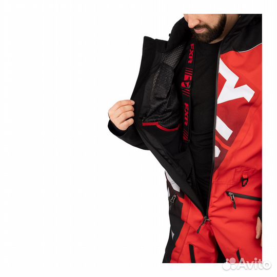 Комбинезон FXR CX без утеплителя Black/Red, L