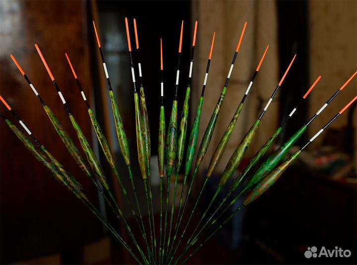 Авторский маховый поплавок на карася