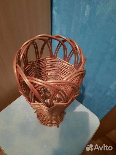 Корзина плетеная декоративная