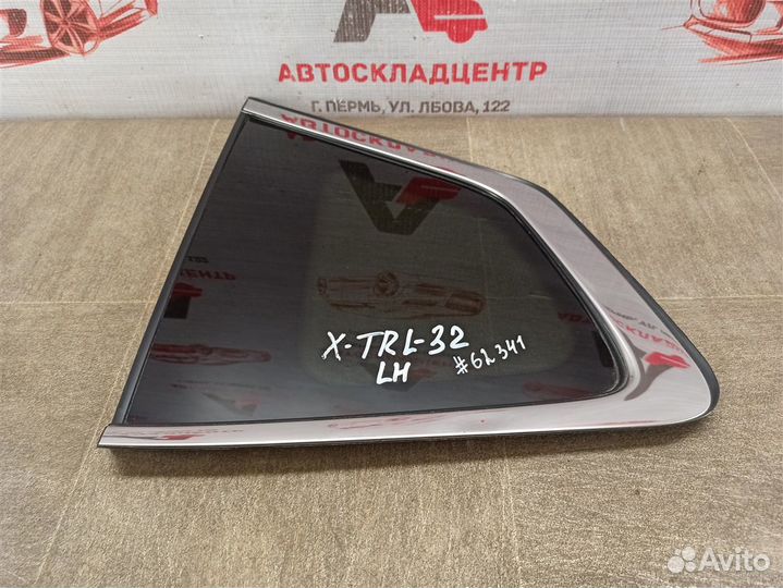 Стекло кузова боковое левое Nissan X-Trail