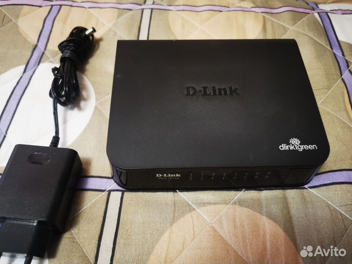 Коммутатор 16 каналов d-link des1016a