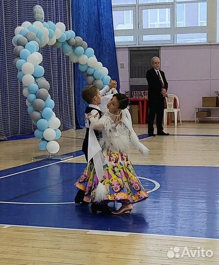 Платье для бальных танцев стандарт ю1