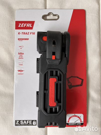 Замок велосипедный Zefal K-Traz F16
