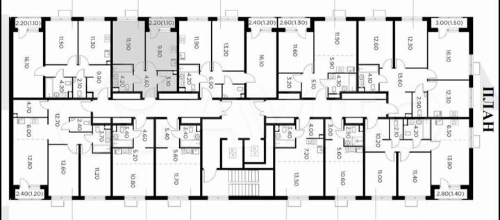 1-к. квартира, 34,7 м², 13/17 эт.