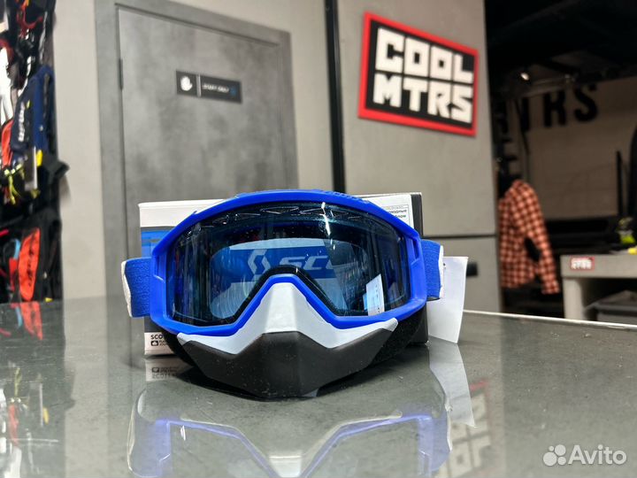 Очки снегоходные Scott Primal Snow Cross, royal bl