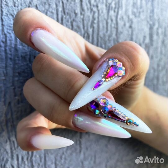 Креативный маникюр, наращивание ногтей