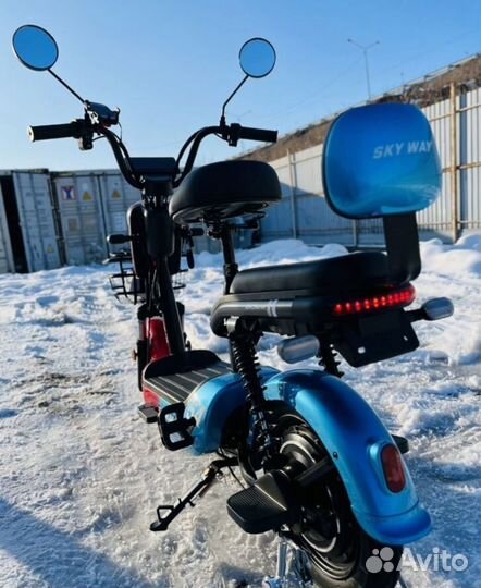 Новый электроскутер/электровелосипед