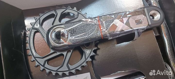 Карбоновые шатуны sram x01 34t 170мм