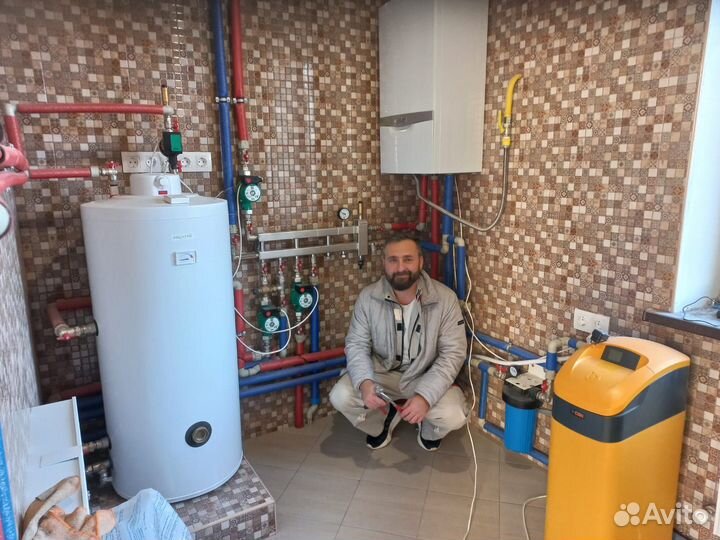 Сантехник, Отопление, Тёплый пол, Водоснабжение