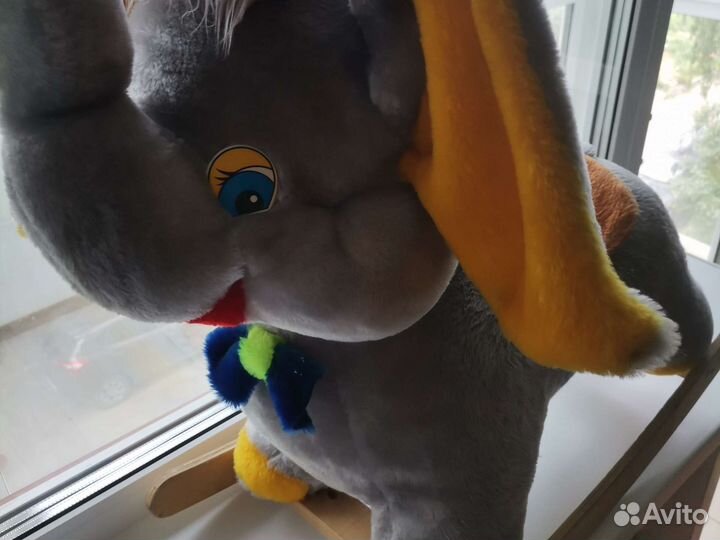 Слон игрушка-качеля